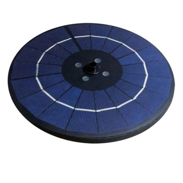 

garden decorations 3w solar fountain pump,floating water with 5 nozzle,solar power pump for birdbath pond pool fish tank