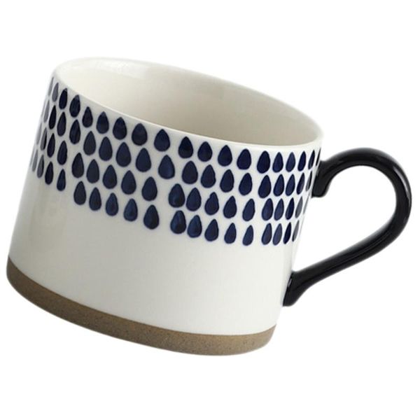 

mugs 1pc 450ml hand-painted ceramic mug practical water cup coffee