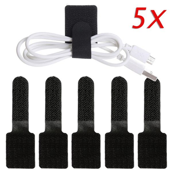 

5/3/1pcs self adhesive cable ties car dashboard phone cable manager charger cable line fastener tape wire wrap organizer