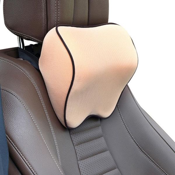

seat cushions memory foam car pillow headrest neck lumbar support cushion cervical vertebral curve in accordance with human body