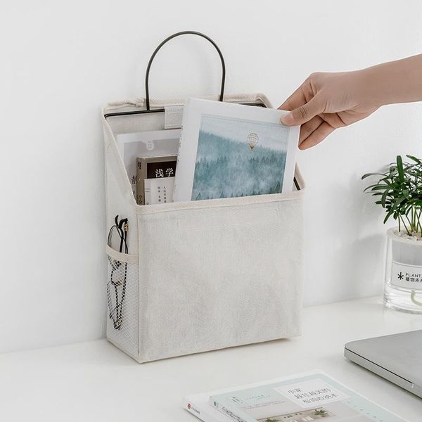 

storage bags dormitory artifact bag wall mounted cloth tablecotton linen