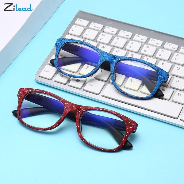 

sunglasses zilead +1+1.5+2+2.5+3+3.5+4 anti blue light reading glasses women&men prebyopia spectacles computer goggles hyperopia eyewear, White;black