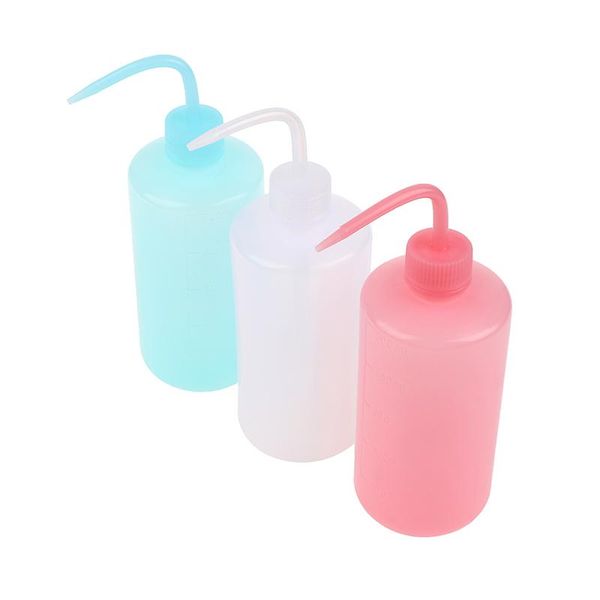 

watering equipments 1pc 500ml curved pot wash clean plastic soap lab squeeze diffuser bottle home supplies