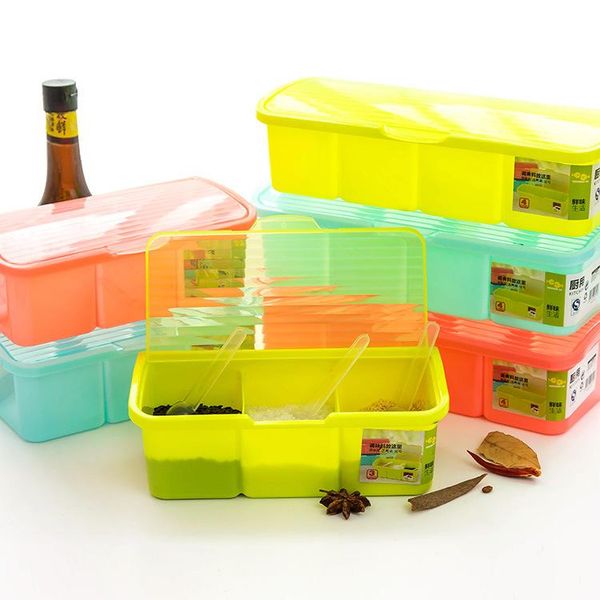 

storage bottles & jars creative kitchen seasoning box set spice bottle salt