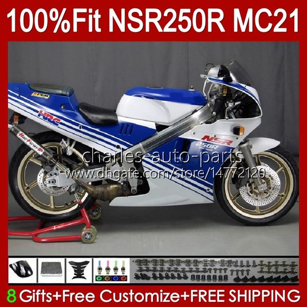 OEM-Einspritzung für HONDA NSR250 NSR 250 R MC21 PGM3 NSR250R 90 91 92 93 103HC.63 NSR 250R NSR250RR 1990 1991 1992 1993 Verkleidungen Fabrikrot