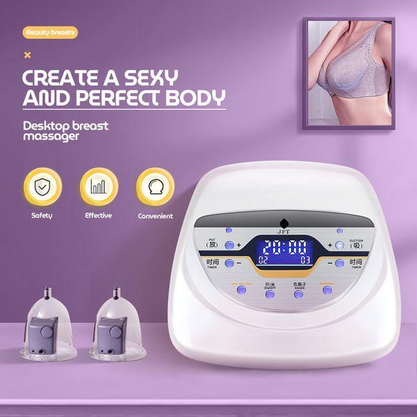 

new listing vacuum massage therapy enlargement pump lifting breast enhancer massager bust cup body shaping beauty machine ing