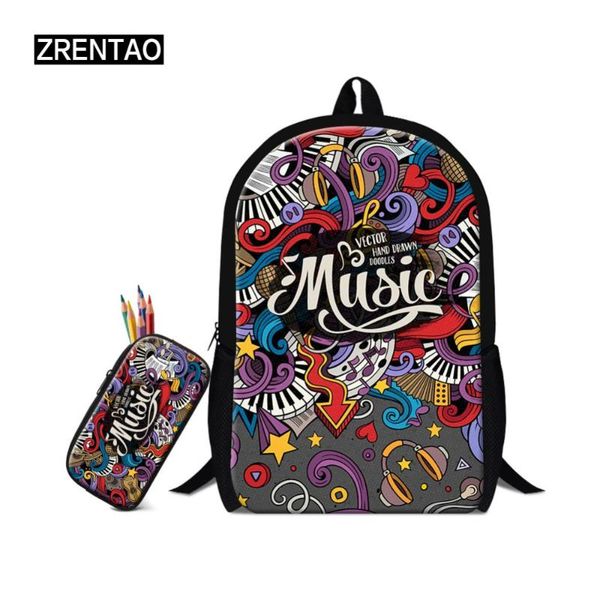 

backpack children waterproof in primary school backpacks music bags for teenage boys girls mochila infantil zip