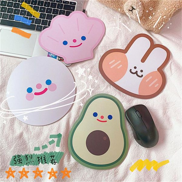 

mouse pads & wrist rests 1pc cute cartoon pad thickening game computer notebook mice mat rubber cloth non-slip