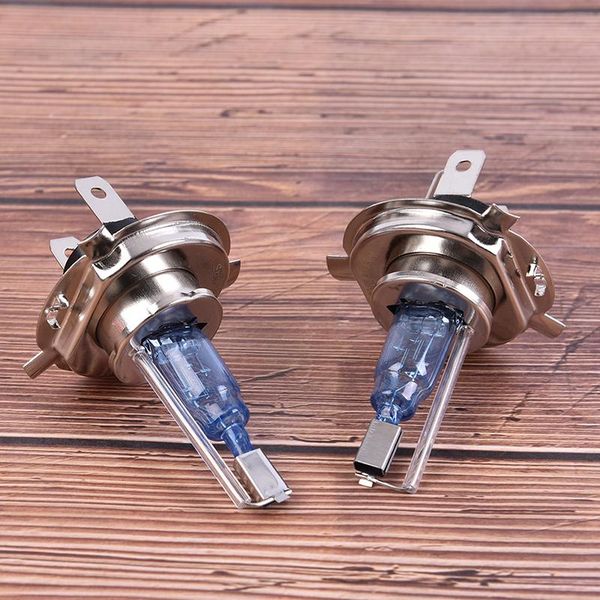 

car headlights 2pcs super bright 35/55w h4 lamp socket auto headlight bulb