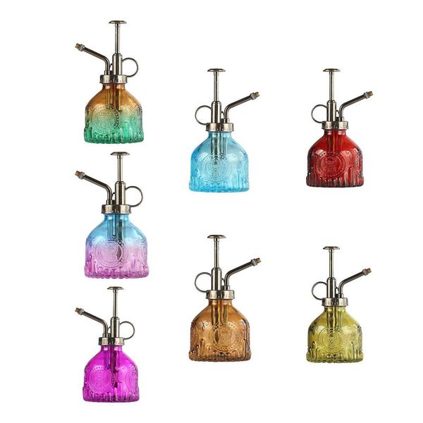 

disposable gloves 1pc plant flower glass watering garden mister sprayer bottle spray hairdressing pot practical retro tool