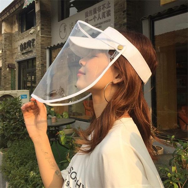 

outdoor hat cap running baseball mesh hat sunglasses visor with eyes shield riding dust female and male mascarillas, Black