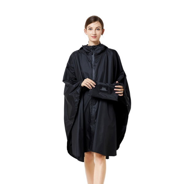 

raincoats nordic geometric style stylish cloak raincoat large size lightweight backpack hiking trench coat poncho