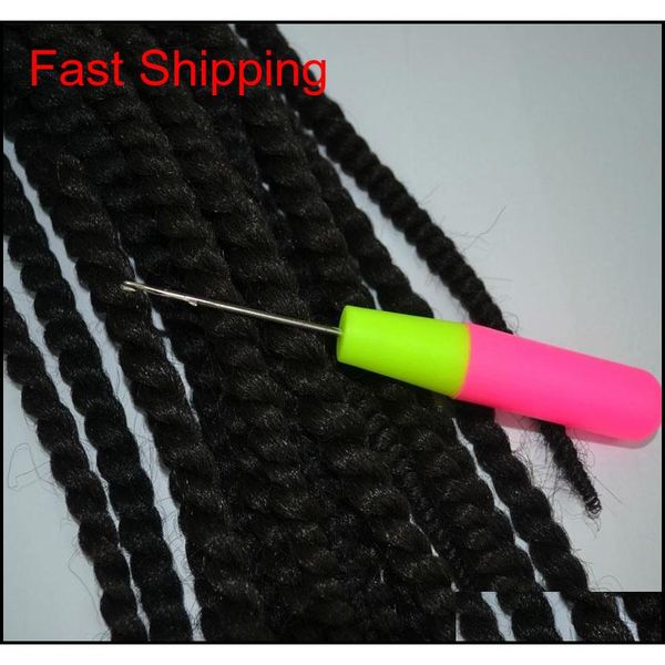 

hook needles for hair weaving knitting and crochet jumbo braiding hair needles professional hair accessories tools qyltjn bdenet, Silver