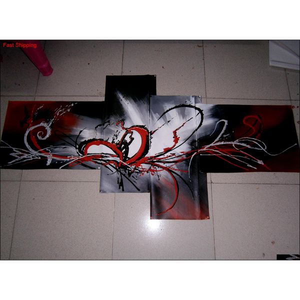 

abstract modern oil painting huge canvas art sets on canvas nice abstraction multiple pie qylovb ppshop01
