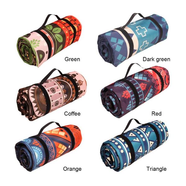 

outdoor pads 150x200cm camping mat folding baby climb mattress portable waterproof moistureproof beach picnic blanket for multiplayer