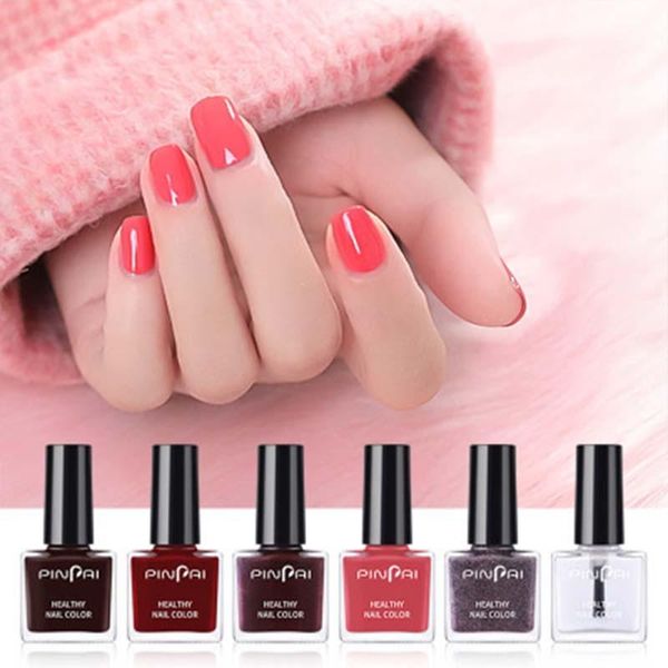 

nail polish 35 colors 6ml peel off art lacquer pure color manicure diy design varnish water-based decoration