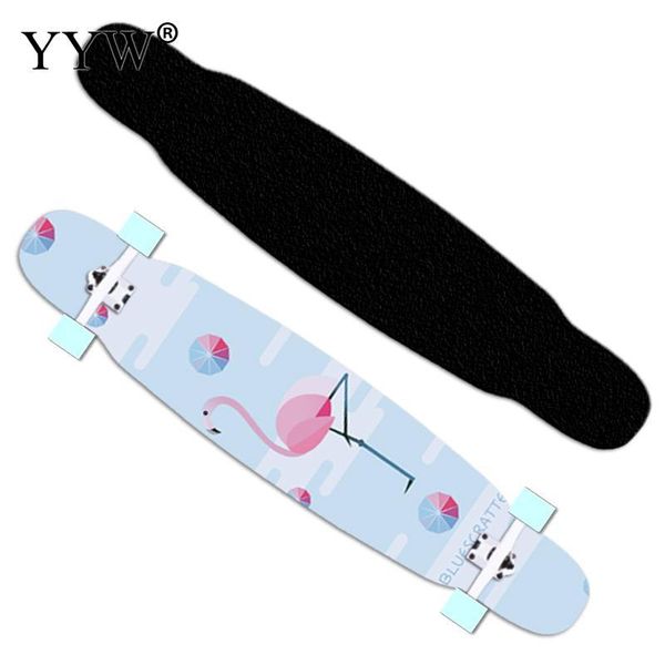 

longboard 107cm/42in beginnner russia maple long board skateboard for women men teenager dancing skate board 12 colors
