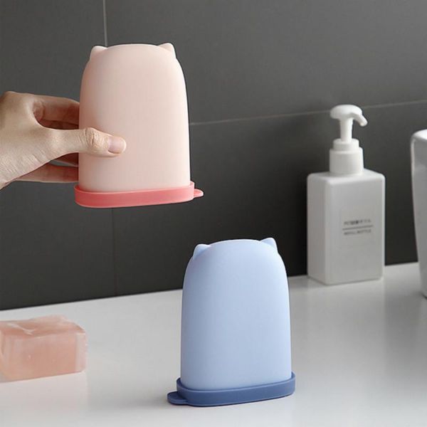 

soap dishes portable box silicone tray hanging dish drain bathroom storage supplies organizer