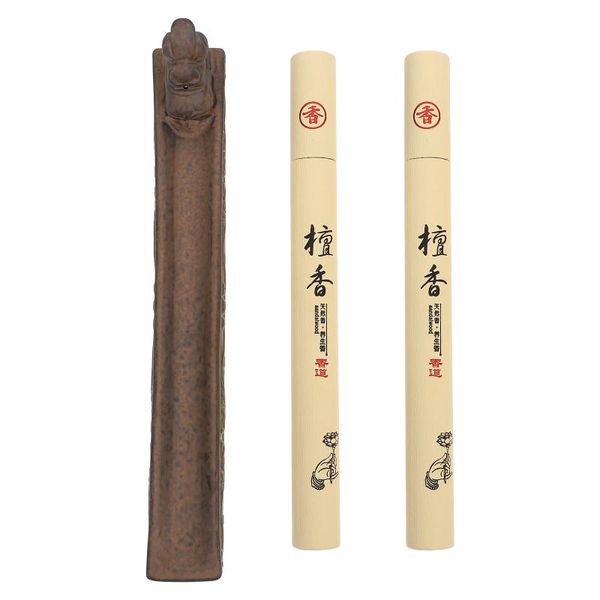 

fragrance lamps 1pc universal incense burner decorative holder (brown)
