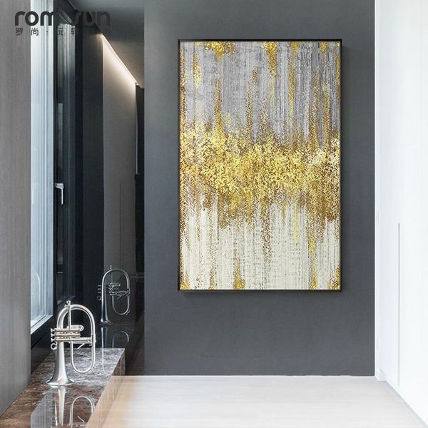 

paintings abstract deep blue canvas painting modern poster print for living room aisle entrance unique artistic home wall decor cuadros hd