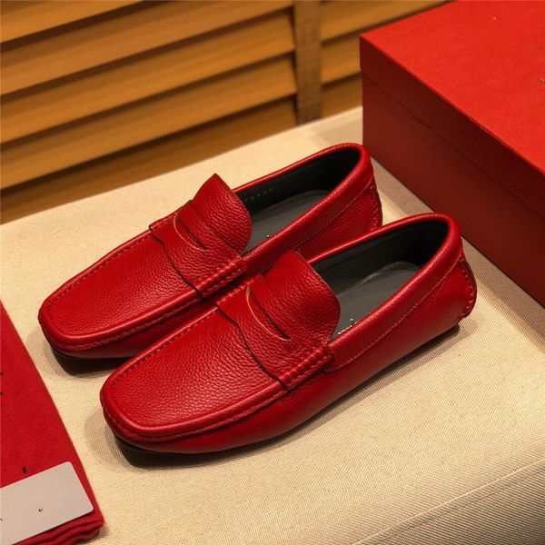 

big size 38-46 men brogue british oxford designer dress shoes male gentleman leather footwear flats tassel men loafers, Black