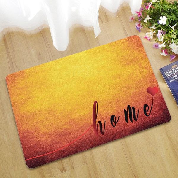 

carpets personality printing rubber carpet living room bedroom door non-slip mat 40x60cm/45x70cm