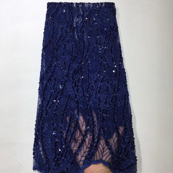 

ribbon delicate twig sequin embroidery african lace fabric nigerian style evening dress skirt design, Pink;blue