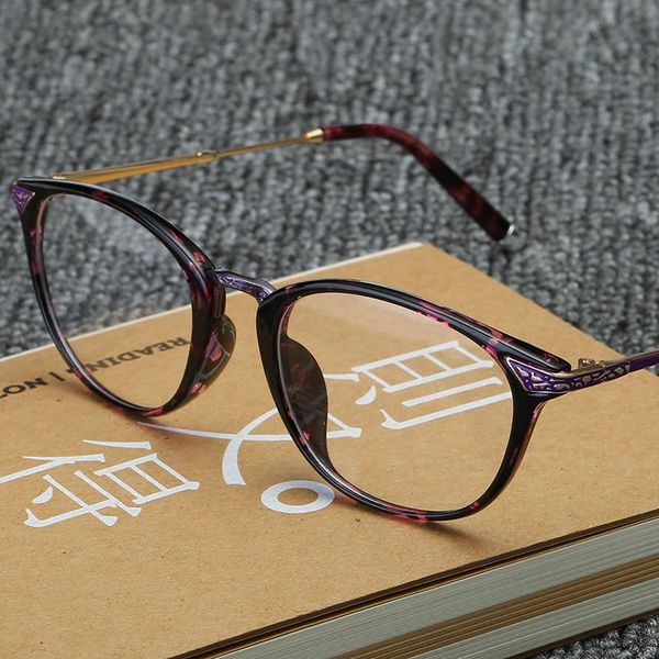 

sunglasses retro glasses frame men and women with anti-blue light can be equipped myopia 9621, White;black