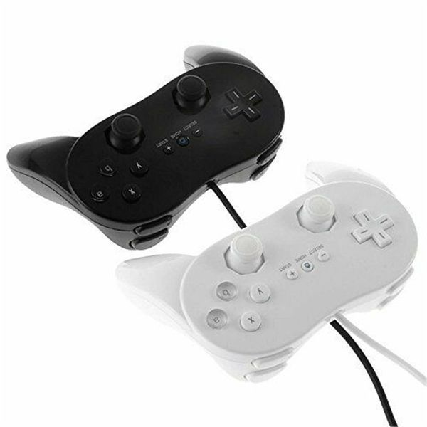 

2020 pro gamepad for nintendo wii second-generation classic wired game controller gaming remote pad console joypad joystick