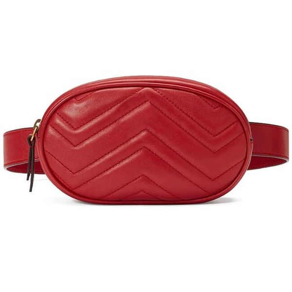 

new leather love heart v wave pattern waist bags women men shoulder bags belt shoulder bag women chain bags handbags fanny packs