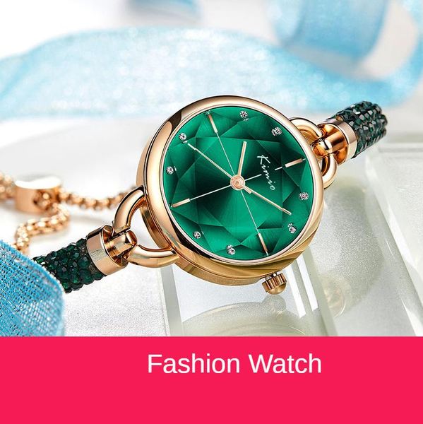 

wristwatches bracelet watch hand rope stretch buckle girlfriends ladies fashion, Slivery;brown