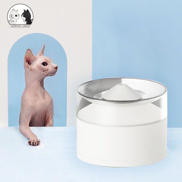 

snow mountain automatic pet cat water fountain filter dispenser feeder smart drinker for cats water bowl kitten dog pet supplies