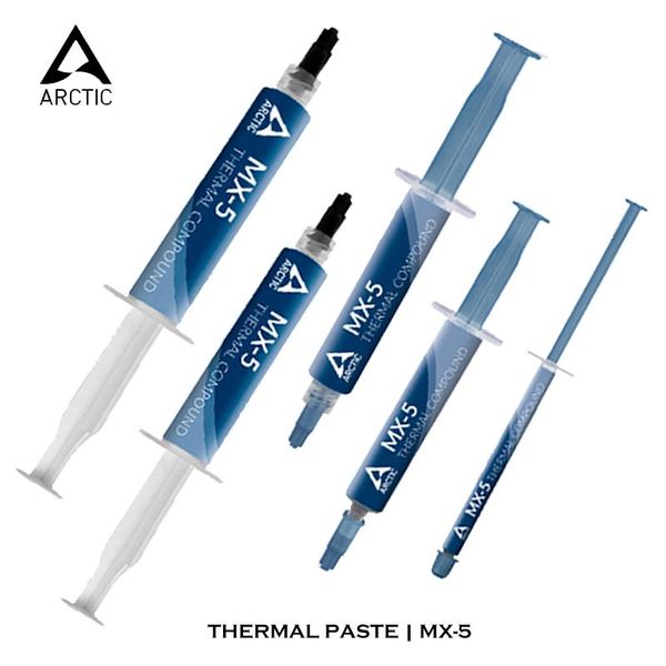 

fans & coolings arctic mx-5 thermal conductive silicone grease graphic card gpu cooled paste pc lapnotebook amd intel cpu heatsink