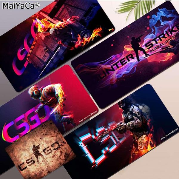 

mouse pads & wrist rests maiyaca custom skin cs go rubber durable deskmousepad large pad keyboards mat