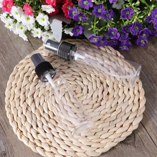 

storage bottles & jars 10 pcs 60ml transparant liquid bottle empty makeup perfume mist atomizer refillable for travel