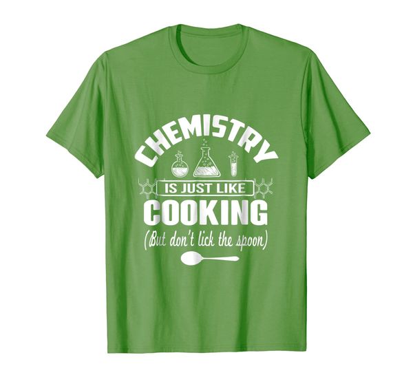 

chemistry is just like cooking but don't lick the spoon, White;black