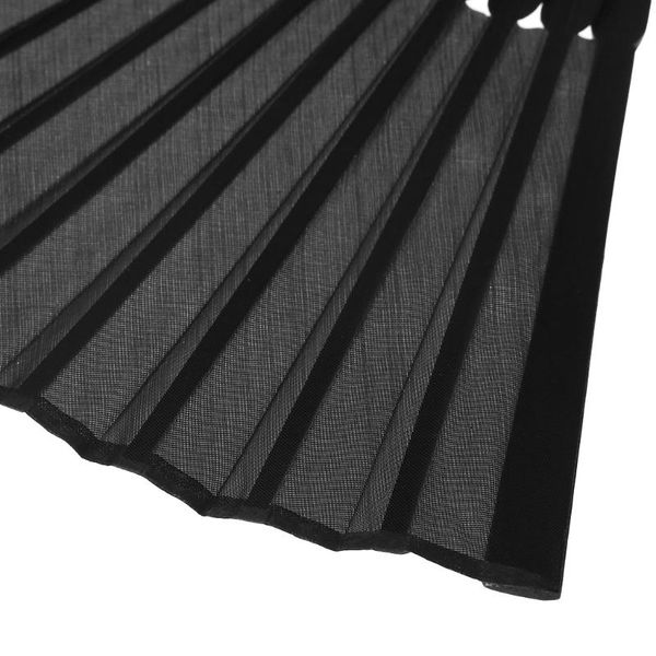 

party favor d08d chinese style black vintage hand fan folding fans dance wedding