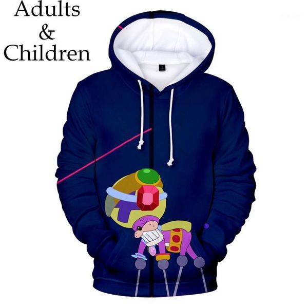 

men's hoodies & sweatshirts arrival 3d super r white men women kids hoodie animation streetwear teenage clothes boy girl hooded, Black