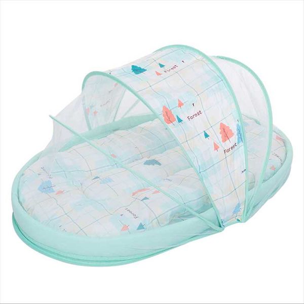 

crib netting can folding net portable baby mosquito nets for born bed mattress child summer protect breathable tent bedding