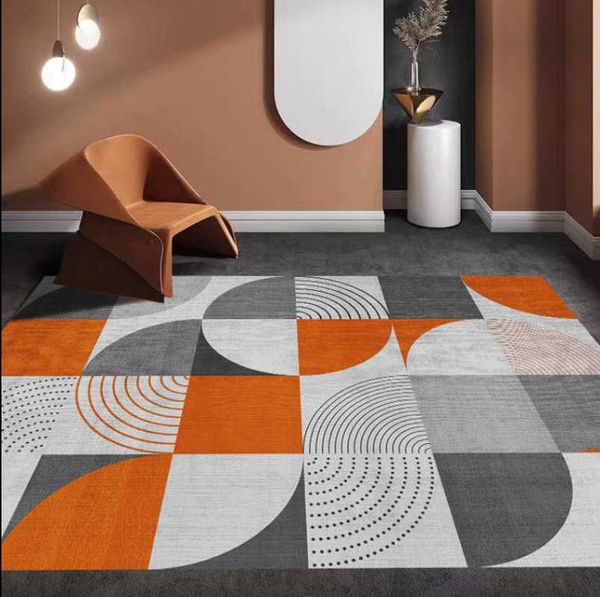 

carpets nordic carpet floor cushion modern sofa coffee table living room blanket study bedside personality geometric large area