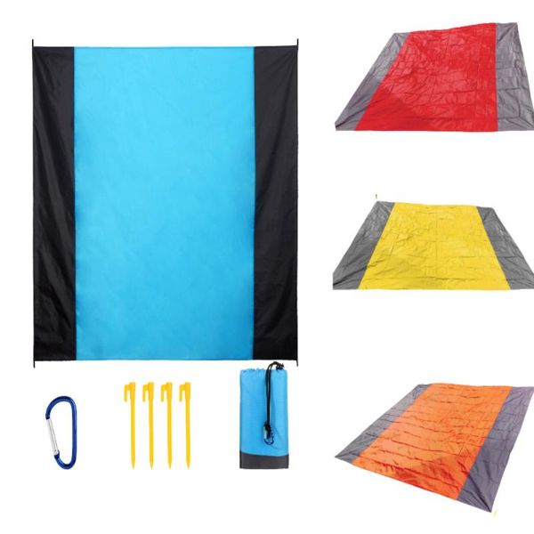 

outdoor pads waterproof lightweight quick drying portable and foldable beach mat picnic blanket