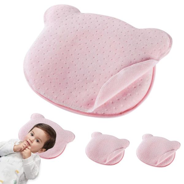 

pillow prevent flat head ergonomic borns infant special fabric breathable baby sleeping