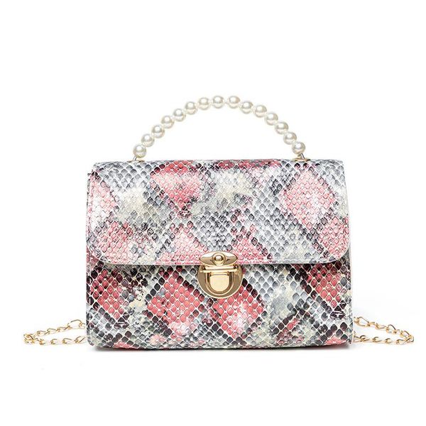 

evening bags chain crocodile pattern small pu leather crossbody for women beading handbags female fashion travel cross body bag b120