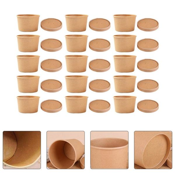 

water bottles 25 sets practical takeout boxes durable portable soup containers
