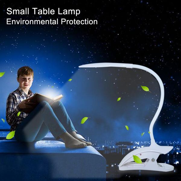 

book lights usb led light desk table lamp with clip touch switch night eye protection rechargeable