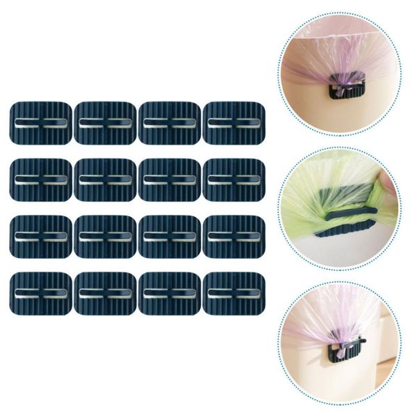 

waste bins 16pcs garbage bag retainers fixing clips anti-slipping