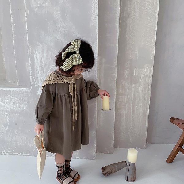 

girl's dresses 2021 spring children's clothing mori kids for girls long sleeve princess dress with shawl fashion, Red;yellow
