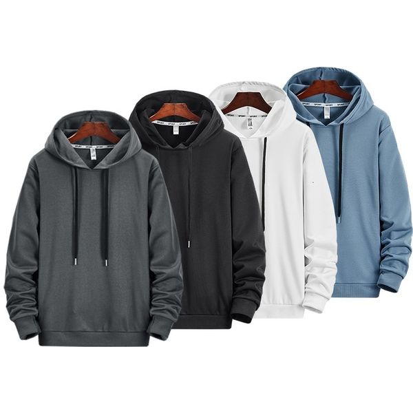 

men's hoodies & sweatshirts male hooded hoodie, long sleeve, casual, baggy, hip-hop style for fall, a0s7, Black