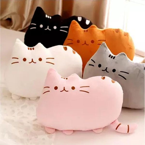 

8colors cute fat cat baby plush toy 20/40 cm pillow dolls for children soft cushion cotton brinquedos for kids gift