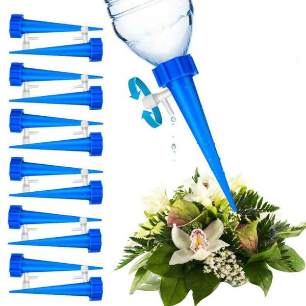 

watering equipments 12pcs plant water funnel flower drip spikes automatically tools ghs99
